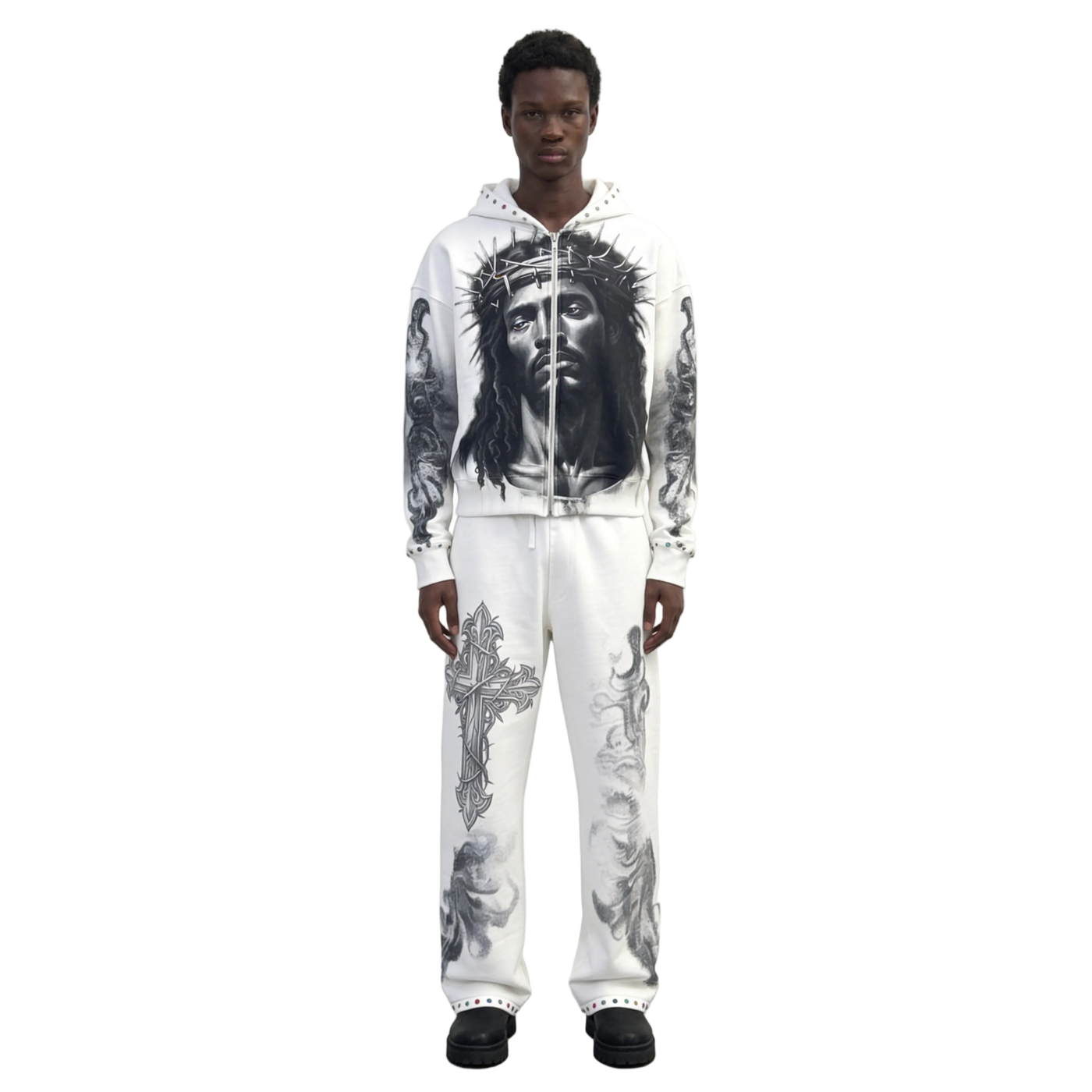 Infinity Hoodie - White