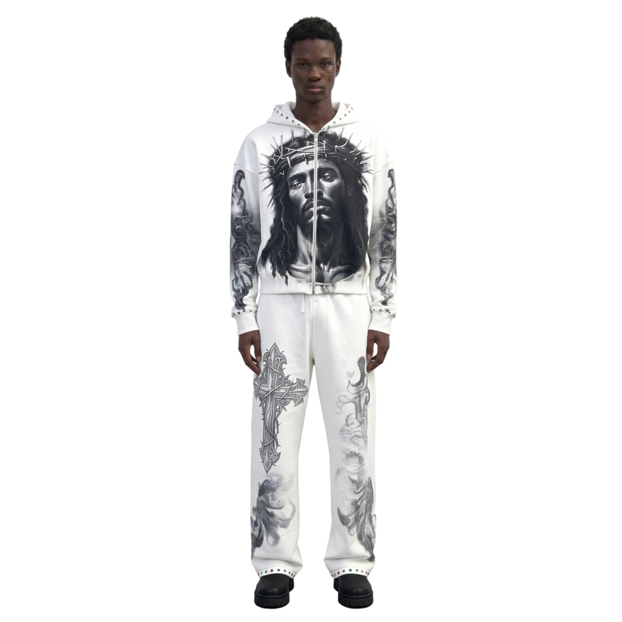 Infinity Hoodie - White